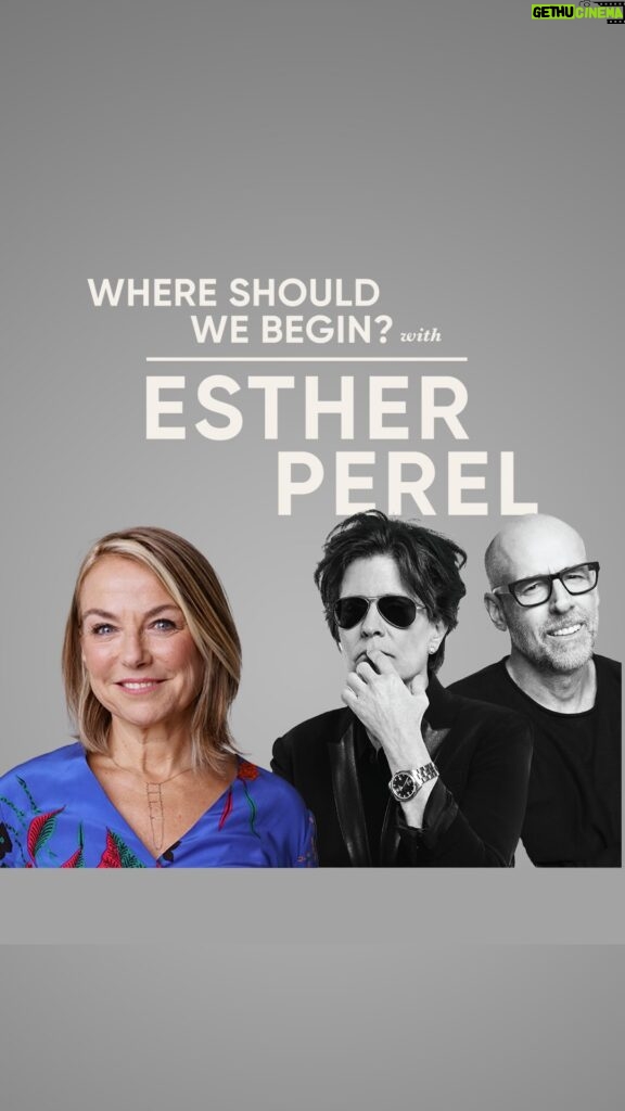 Esther Perel Instagram - In a new episode of Where Should We Begin? I sat down with @pivotpodcastofficial hosts @karaswisher and @profgalloway to explore the inner works of what makes this pivotal pair great to listen to and how being open to surprise and difference invites them each to be better people. Listen to “I Trust You to Always Tell Me When I’m Wrong” through the link in my bio.