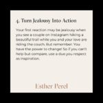 Esther Perel Instagram – After Valentine’s Day, it’s tempting to compare our relationships to everyone else’s, but love is not one-size-fits-all. Celebrate your unique journey, regardless of how it measures up to others. 

Swipe for five methods on how to put the blinders up and focus in on you and your partner. For the full @cosmopolitan article, visit the link in my bio.