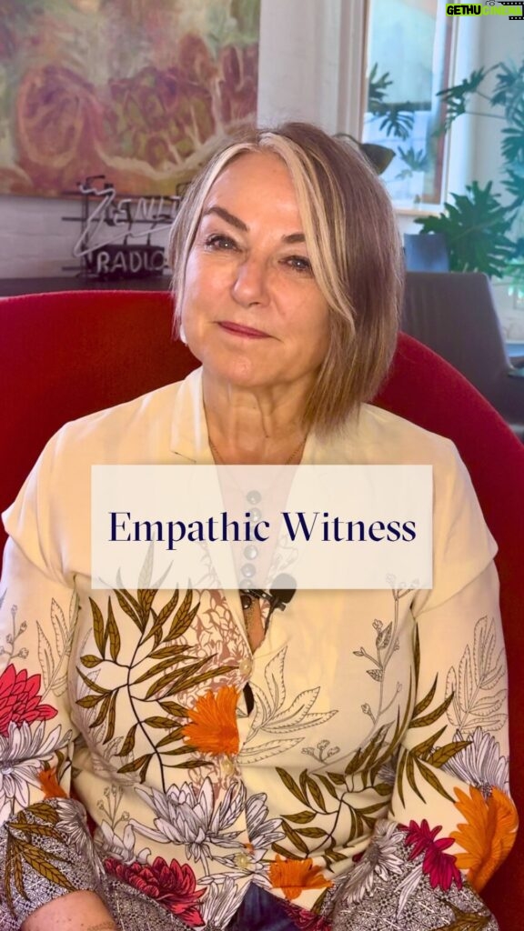 Esther Perel Instagram - In moments when our loved ones confide in us with their pain or struggles, it’s natural to want to leap into action, to fix things, to offer solutions. However, what I’ve found is that true support often begins with a different approach: being an empathic witness. Rather than rushing to provide answers or solutions, we can instead offer a listening ear and an open heart. When someone shares their feelings or experiences with us, we can respond with curiosity and compassion, inviting them to share more by saying, “Tell me more,” or checking in to see if they wish to continue the conversation. This simple gesture communicates that we’re here to listen, to understand, and to validate their emotions. Being an empathic witness doesn’t require us to have all the answers or to make the pain disappear. Instead, it’s about holding space for the other person’s emotions, allowing them to express themselves freely without judgment or interruption, to convey that their feelings are valid and worthy of attention, even if all we do is listen.