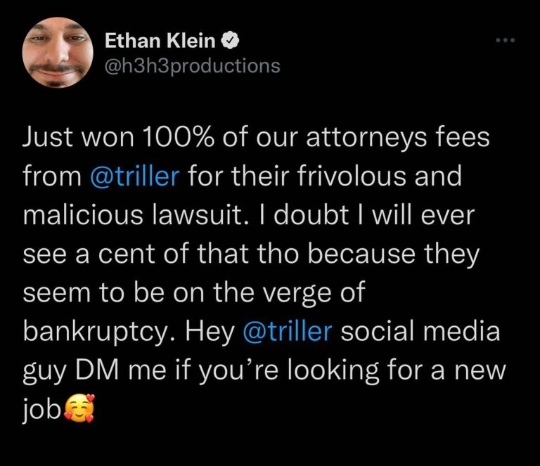 Ethan Klein Instagram - Fuck @triller & FUCK ryankavanaughofficial