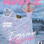 Eugenia Kuzmina Instagram - @advice__mag cover and article by @kellygullett @shootingthemood , designer @kikiwangfashion hair make up @alexandrefmakeup Spring storm is the sun shining on the rain and the rain falling on the sunshine. 🦋🌸