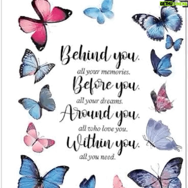 Eugenia Kuzmina Instagram - A butterfly just landed on my head , I couldn’t capture the moment …. just experience it , but a friend send this quote 💜🦋 thank you @somwardner 💜