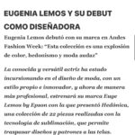 Eugenia Lemos Instagram - GRACIAS 🌹🥹✨ Gracias a los Medios por destacar el trabajo y profesionalismo 🙏✨