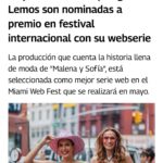 Eugenia Lemos Instagram - ¡No podemos más de emoción! 🫶 Ya vamos rumbo a Miami para el @MiamiWebFest 🛫¡Gracias por nominar a nuestra amada serie fashionista #MalenaySofia en este importante festival de series web🤗 Gracias a la prensa por mostrar nuestro trabajo ¡Ya nos sentimos ganadoras con esta hermosa nominación! 🌷 Deseennos mucha suerte en esta nueva aventura🛫 ¡Los amamos!🩷