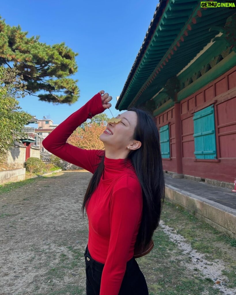 Eunseo Instagram - 가을낭만 있는 우주공강🍁🐿️