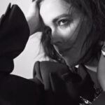 Eva Green Instagram - @alexandermcqueen Autumn/Winter 2023 campaign, photographed by the brilliant @davidsimsofficial