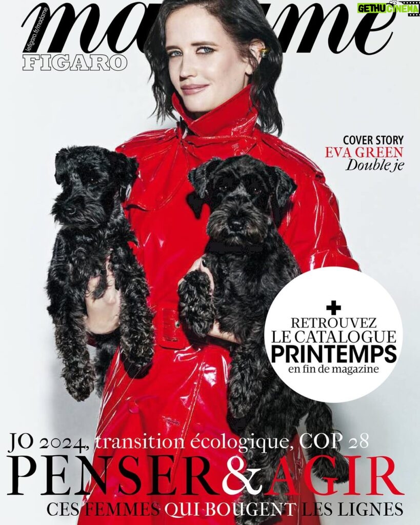 Eva Green Instagram - Nora fait sa première couverture de magazine et c’est évidemment pour Madame Figaro (par @tommunrostudio ) 😍💥 Interview par : @mariletertre Réalisation : @barbarabaumel Coiffure : @perrinerougemonthair Maquillage : @harold_james Manucure : Adrienne @lestroismousquetaireslesfilms #Milady #LesTroisMousquetairesMilady @pathefilms