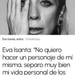Eva Isanta Instagram - Hoy en MAGAS una entrevista que me gusta, me encanta, y me satisface. Gracias por la honestidad y la blancura @beatriz.bergamin2018 La podéis leer en @magasrevista @elespanol2015 Foto @eduandgabi https://www.elespanol.com/mujer/protagonistas/20230926/eva-isanta-no-quiero-hacer-personaje-misma-separo-bien-vida-personal-personajes-hago/797170352_0.html