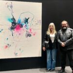 Eva Isanta Instagram - Ayer disfruté tanto… #nogeneration Una exposición de artistas contemporáneos que me metieron de la mano en su habitación propia. ¡Gracias por vuestra amabilidad! Artistas hermanados, cómo no, por mi querido y admirado @garcinuno_ que llena de energía lo que toca. Y promovida por otro ser maravilla @ivanburgos para @porsche_iberica . Si te gustan el Arte y el mundo del diseño y el motor, no te la pierdas. Pinturas de @garcinuno_ @juanmanuelfernandezpinedo @davidbomati @carlostardez @eloymorales73 @haro.58 @nacho_martinsilva @maillostudio #NoGeneration #exposición #artecontemporáneo #artistas #coches