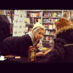 Evangeline Lilly Instagram - Thank you so much @forbiddenplanet for the fantastic signing! It was so cool to be back in the birthplace of @thesquickerwonkers You can be sure we’ll be back with #TheDemiseOfAndyTheArrogant Cheers! 🥂 Fantastic video by @pawpix 🎥 #thesquickerwonkers #kidsbooks #kidsbookseries #childrensbooks #childrensbookseries #picturebooks #picturebookseries #earlyreader #reluctantreaders #storybook #poem #poetry #limerick #art #animation #illustration #author #writer #artist #darkanddelicious #darkhumor #gallowshumor #neilgaiman #timburton #guillermodeltoro #edwardgory #drsuess #roalddahl #lornathelazy