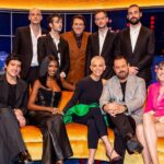 Evangeline Lilly Instagram - What beautiful company I was in on @thejonathanrossshowofficial (And also, how could I have forgotten to post this sincere and heartfelt moment of meditation that @officialdannydyer and his beautiful busters (hoping that bit made it into the show) lead us through near show's end. 🙏🏼🤩🤪 (swipe left).) #dannydyer #maisieadam #willsharpe @leomieanderson @the1975 @maisieadam