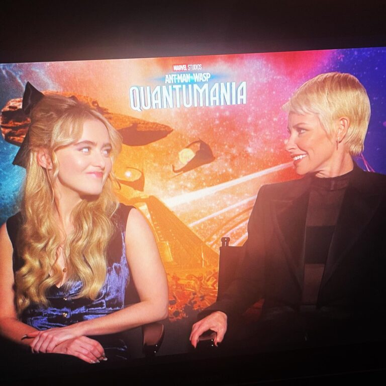Evangeline Lilly Instagram - Happy birthday, beautiful, bright, real, talented, respectful and considerate @kathrynnewton I have LOVED having you in the MCU with us. Here's to 26 and what this year will bring for you! 🥂 💋 #antmanandthewaspquantumania #cassielang #thewasp