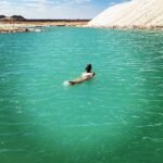 Evangeline Lilly Instagram - Look mom! No hands! #floating #saltwater 📸 @maryam_essa
