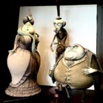 Evangeline Lilly Instagram - Visited our friends @mackandsaund at their offices in Manchester. We’ve been talking @thesquickerwonkers for years, but this was our first time to visit. What a total delight it was to see all the breathtaking, modern “puppets” they have created over their many years making extraordinary films for some of our favourite film-makers. Finally meeting Peter for the first time was wonderful! And getting into the workrooms and meeting the craftsmen and women was a highlight…we picked their brains for so long we missed our train to London for our Forbidden Planet signing! 🤪. #wellworthit #thesquickerwonkers #stopanimation #film #series #animation #puppets #marionettes #darkanddelicious #corpsebride #frankenweenie #marsattacks #fantasticmrfox