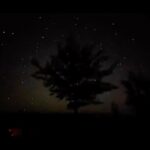 Evangeline Lilly Instagram - My night last night. ✨ 1. Starry tree 2. Stars on a tidal pool 3. Knees in the fire Laying out under the stars for hours on end, doing nothing but tending a fire, slipping in and out of cuddling, and eating, and talking, and dozing... Right before we left, I took these photos to remember the night. #perfectnight #perfectdate #stars #nature #beach #campfire #silence #stillness #peace #starrynight