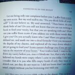 Evangeline Lilly Instagram - I never feel more rich than when I can spend a whole day in prayer, contemplation, meditation and study...nourishing my soul. #grateful #nourished #full #content #soul #soulfood #theredbook #fallingupward #thebible #journaling #prayer #meditation #contemplation #meditation #carljung #richardrohr