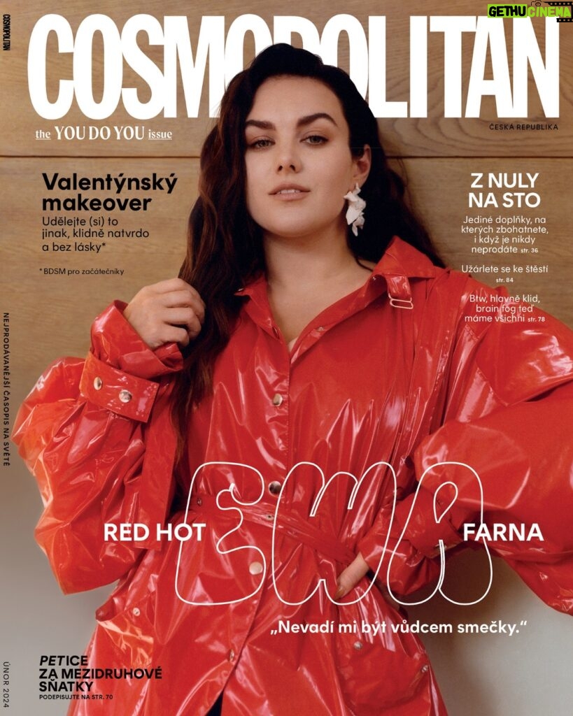 Ewa Farna Instagram - Co byste napsali v dopise svému mladšímu já? 💫 Ewa Farna se v něm ohlíží za zlomovým rokem (Oslava třicátin před vyprodanou O2 arenou? Check! Ocenění Absolutní slavice? Check!) i celou svou životní cestou. Už od zítra ho najdete v novém Cosmu, které jsme věnovali sebereflexi. A spolu s ním taky manuál na to, jak si (to na) Valentýna udělat po svém nebo proměnit svou žárlivost v superschopnost. Taky se dozvíte, proč máme právě teď všichni brain fog, i jak si vysvětlit posedlost mileniálů domácími mazlíčky. Jste rádi o krok napřed? Předplaťte si nás na jenprocasopisy.cz/cosmo a nové vydání budete mít ve schránce vždy o den dřív, než přistane na stáncích. A ještě jedna dobrá zpráva pro ty, kdo mají rádi svoje pohodlí: Cosmo si můžete objednat i na Rohlik.cz! #COSMOPOLITANcz #COSMOcz – @ewa_farna93 má na sobě kabát @natalis_repkovska a náušnice @vvvonaaa. Foto: @marekmicanek Šéfredaktorka: @adelachloe Styling: @evzeniehabron Vlasy: @tylmarty (salon @newyoucz) Makeup: @ivanatoky (s produkty @sensaibeauty) Asistent fotografa: @studio.martinkovar.cz Produkce: @ivonka1401 Děkujeme @winternitzova_vila za poskytnutí lokace na focení.