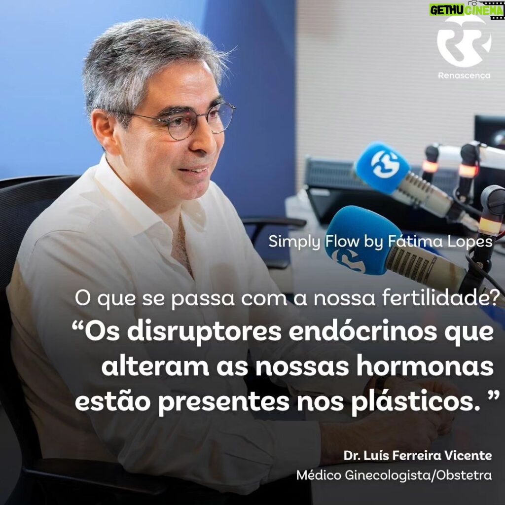 Fátima Lopes Instagram - Consciente de que a infertilidade está a crescer a olhos vistos, convidámos o Dr. Luis Ferreira Vicente, coordenador do Centro de Procriação Medicamente Assistida do Hospital dos Lusíadas Lisboa, para esclarecer: “O que se passa com a nossa fertilidade?”. Descubra neste episódio do "Simply Flow by Fátima Lopes", disponível nas plataformas de podcast habituais, no Youtube da Renascença e em rr.pt. @fatimalopesoficial #SimplyFlow #Renascença #Essilor www.essilor.pt