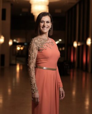 Fátima Lopes Instagram - Hoje tive o privilégio de apresentar a 23.ª Gala do Desporto de Cascais. Grande evento de homenagem aos atletas, treinadores e clubes! 🙂