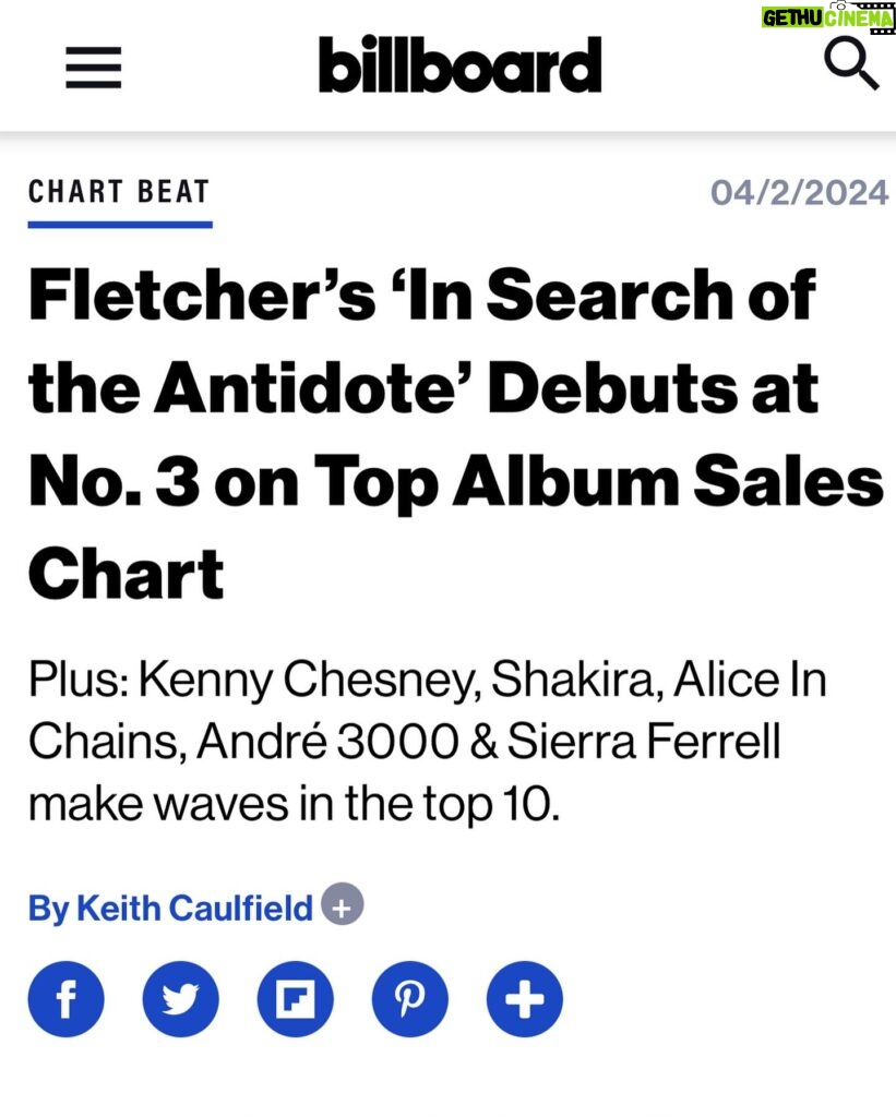 FLETCHER Instagram - one month of #InSearchOfTheAntidote 🥹 what’s your favorite track now?