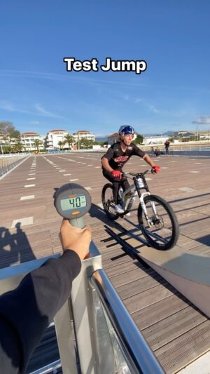 Fabio Wibmer Instagram - Training VS Final Jump.
Good Throwback to my Grand Theft Bike video from last year with the
@canyon Torque Guardian Angel 🙏