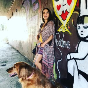 Fabiola Campomanes Instagram - My valentine 🤍😜
