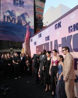 Fala Chen Instagram - @godzillaxkong premiere in LA! Thanks to my team for making this super short trip happen. I’m so lucky to have your support and love. ❤️ @shir_aharon_  @sttrav @429tkm @emstnv  Glam: @anhcotran @miayang_mua #CHANELSpringSummer @chanelofficial