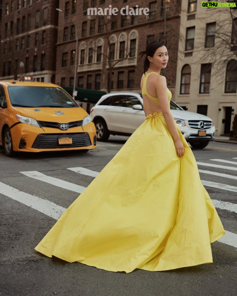 Fala Chen Instagram - April issue of Marie Claire! Spring is finally here but NYC was NOT that warm when we shot this 🥶… thanks everyone who kept me warm on location. What a lovely team of people to work with❤️@marieclaire_hk Photography: @myrthegiesbers , assisted by Rob Berry Producer: @_eeeeeven_ @apexcomm Production Manager: @panfriedfish_ Styling: @_mauricio_quezada_ , assisted by @wishthanasarakhan Makeup: @kevincheahmakeup Hair: @seunghyun_nyc , assisted by Jung Won Han Wardrobe: @ralphlauren