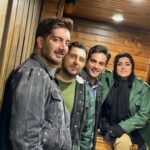Farzad Farzin Instagram - ✨🔥friends #ملکه_گدایان #باران_کوثری #آرمان_درویش #محمدرضاغفاری #فرزادفرزین #farzadfarzin
