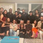 Fatima Sana Shaikh Instagram – And it’s a wrap! #uljuloolishq 
What a fun night with the crew!!..Super happy to be a part of this beautiful story and fortunate to be sharing the screen with such incredible actors. Blessed.