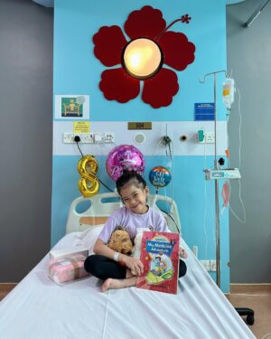 Fatin Afeefa Instagram - Happy birthdays are possible, even in the hospital. happy birthday, baby girl. 🤍
