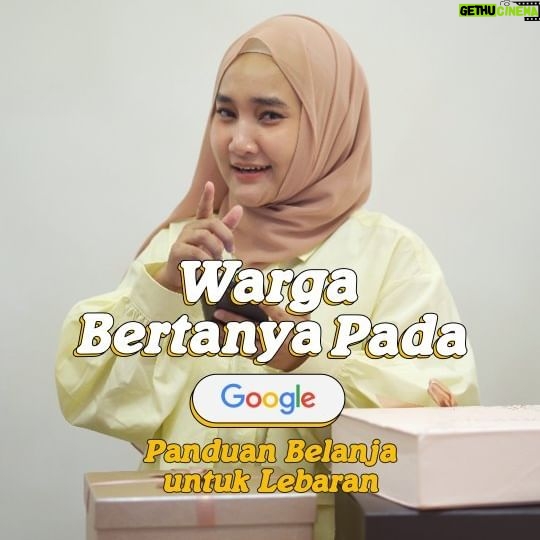 Fatin Shidqia Instagram - Warga yang masih bingung belanja buat lebaran, yok mari merapat!!🔎 Cerita dong kebiasaan persiapan lebaran kalian! Kalo mimin sih biasanya beliin baju buat ponakan 😇 #IniRamadanKu