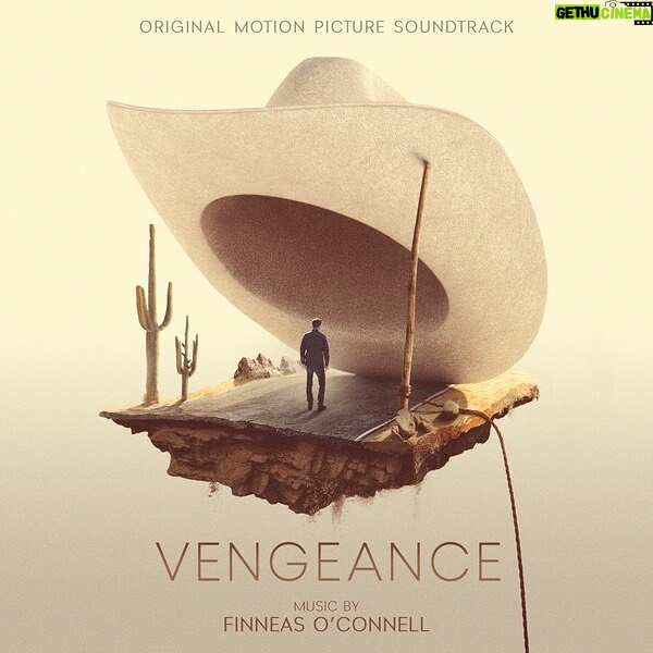 Finneas O'Connell Instagram - Vengeance (the movie) comes out tomorrow and it was truly such a dream come true to score this movie. All my love to BJ and Nicky for being so generous with me and for the countless conversations that made this score what it is- a Podcast Noir, digging itself deeper and deeper into the heart of Texas- Ellen Segel, thank you for music editing and answering all my stupidest questions! Ben Zales who came in during the home stretch and rocked the music editing too! thank you to Derek Renfroe who came in during the 11th hour and saved my LIFE- building sessions, exporting files for me for hours on end and also helping me finish the production on two of these tracks! Also special shout out to Jesse McGinty for rocking out on the trumpet on “no regrets” and “what if she was murdered” Greg Hayes mixed the shit out of these, Lurssen mastered em so NICE! I’m crazy proud, so listen to this album on it’s own tonight and then get thee to the theater and see the movie right after! Also PS thank you to John Mayer for having me over to do his insagram talk show and introducing me to BJ!
