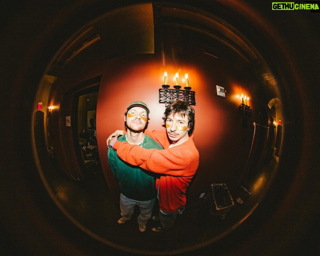 Finneas O'Connell Instagram - Fish eye! Eye masks! @olofgrind