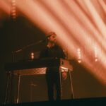 Finneas O'Connell Instagram - The shell is built around a Nord stage 3, with an Akai 261 sitting on top of the lid! I’ve always loved the way Wurlitzer legs looked so we found extra tall ones so I could stand while I play. The Akai is used as a midi controller for my MainStage Rig, often with two separate synth patches being played at once, split down the middle of the keyboard and the nord is primarily used for it’s onboard sounds but on occasion, in an instance like “everything I wanted” I use it as a midi controller too so I can feel the weighted keys and play a highly processed part more accurately than I would be able to on the Akai. if you have no idea what I’m talking about, don’t worry. Magic tricks are more fun when they look like magic