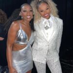 Fleur East Instagram - Tonight is the first official results show of this years @bbcstrictly and I am so pleased to tell you that I will be performing as part of the Strictly Tribute to Tina Turner. I’ll be alongside @beverleyknight & @lauramvula as well as the Strictly Pros. It was so special to be a part of and I can’t wait for you to see what @jasongilkison cooked up! Tune in tonight at 19:15 on BBC One. 🪩✨🎤 MUA: @keshiaeast_ HAIR: @jhair_stylist STYLING: @ryankaystyles