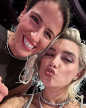 Florence Pugh Instagram - Well that was quite the mad weekend. The final hoorah. The final yippee. And what a finale it was. 
@oppenheimermovie came home with a bucket load of Oscar’s and I couldn’t be prouder for this movie and the people that made it and those who’s work was honoured with receiving their awards.
The last few months has been such a beautiful experience. I have an unbelievable amount of thank yous to all the people I’ve worked with during these press tours, I truly wouldn’t be able to do it without you. All the hands who tweaked and painted and sewed and brushed and dyed and steamed and drove and helped to get me out the door and to these places- you’re incredible and I bow down to your talent and skills. 
Here’s to another corker of a night. 

@bulgari 
@delcoreofficial 
@rebeccacorbinmurray 
@babskymakeup 
@hairbyadir 
@nailglam 
@colorbymattrez 
@caratripsalot 
@theacademy 

First photo credit to- Dana Pleasant 
AMPAS 
Other glam photos by @hairbyadir and @babskymakeup
