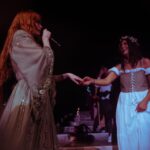 Florence Welch Instagram - Thank you for dancing with us under the full moon 🩸✨ @lillieeiger