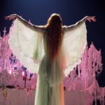 Florence Welch Instagram - Take me back…two sold out nights at @thegarden now this vampire is back on the road. See you out there soon 🩸🌺🩸 x