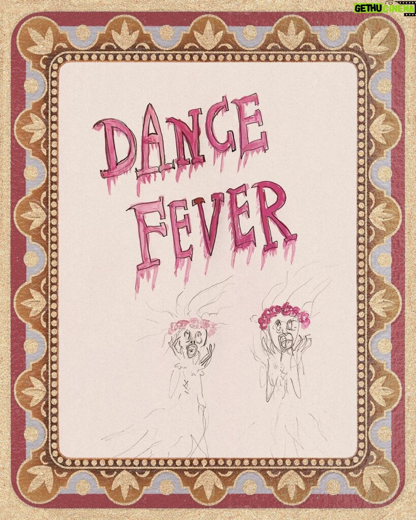 Florence Welch Instagram - One of the first drawings I did for Dance Fever was of screaming barrier ghosts. See you tonight L.A 🌺♥️🌺
