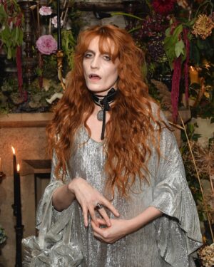 Florence Welch Instagram - Lucy at @luca.restaurant 🕸️

Thank you so much to everyone at @luca.restaurant for such a beautiful All Hallow’s dinner🕯️, and @starflowerlondon for the incredible gothic arrangement’s 🥀

I had such a wonderful time and I finally got to see Dave @glassanimals and we drank all the blood that we could 🩸x