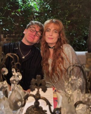 Florence Welch Instagram - Lucy at @luca.restaurant 🕸️

Thank you so much to everyone at @luca.restaurant for such a beautiful All Hallow’s dinner🕯️, and @starflowerlondon for the incredible gothic arrangement’s 🥀

I had such a wonderful time and I finally got to see Dave @glassanimals and we drank all the blood that we could 🩸x