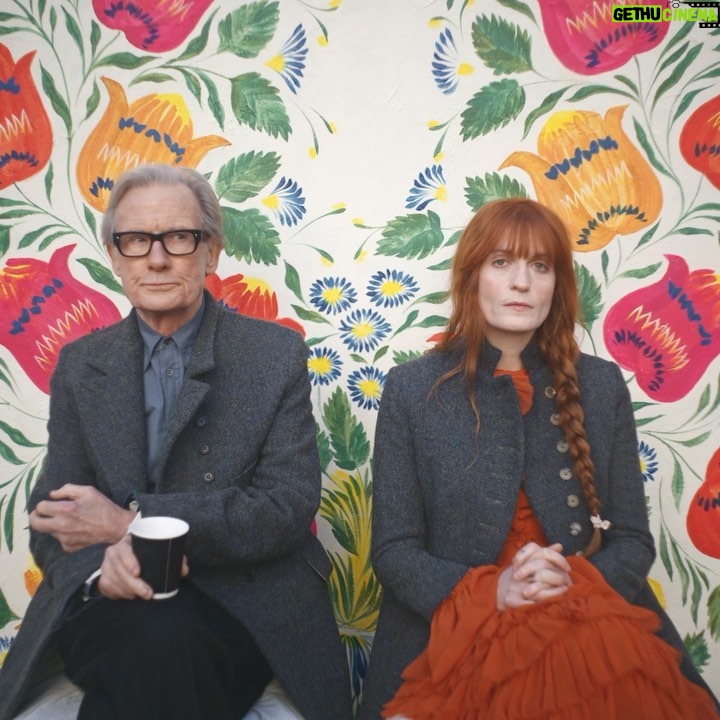 Florence Welch Instagram - Out now. Link in bio 🌻 Directed by @autumndewilde Starring Bill Nighy and Ryan Heffington. Featuring Alexander Antofiy as ‘The Henchman’ Filmed in Ukraine in 2021 with Ukrainian filmmakers and artists. 🌻 Ukrainian folk art by Katerina Konovalova, designed with our wonderful production designer, Volodymyr Radlinskiy 🌻