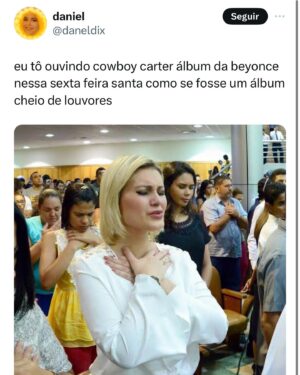 Foquinha Instagram - SÓ AS BOIADEIRAS DA BEHIVE 😭❤️ mais uma obra-prima de @beyonce 👑 qual a preferida de vcs até agora?

#beyonce #cowboycarter