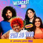 Foquinha Instagram - #MESACASTBBB 🎙️ • Levanta o pezinho quem está prontíssimo pra fofocar sobre #BBB24 🦶😆 Hoje tem Mesacast BBB com @thamirysborsan e @vitordicastro comentando sobre T-U-D-O o que rolou na última Festa e sobre as expectativas para a reta final do programa 👀💥 O papo vai contar com a participação da ex-sister @giovannallima e @foquinha ✨ É as 20h no @globoplay, @gshow e @multishow. Não perca! 📲 #RedeBBB