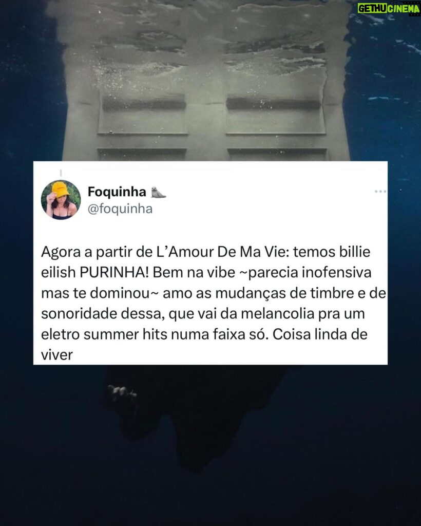 Foquinha Instagram - sextou ouvindo Hit Me Hard and Soft o dia inteiro ✨ Billie e Finneas: levem tudo 😮‍💨