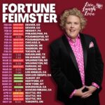 Fortune Feimster Instagram - The final countdown! Here is the last leg of my tour before I go back to filming Fubar. Just added 4 new cities 😃 I can’t tell you how much I’ve loved this tour and telling these stories. Hope you’ll join us in a city near you. Tickets are going fast so don’t wait! Also, any food or coffee suggestions? #tour #comedy #fortunefeimster