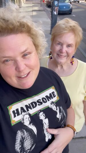 Fortune Feimster Instagram - Happy Mother’s Day to my mom, Ginger! Thank you for all the material you give me even if it’s not on purpose. You’re one of a kind and make a lot of people happy. We’ll all be giving you lots of love next month for your knee surgery. More than we gave my dad.