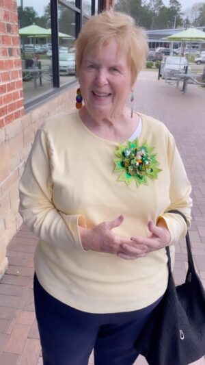 Fortune Feimster Instagram - I don’t know where she finds these treasures. Happy St. Paddy’s day from my mom!