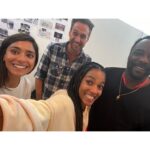 Freema Agyeman Instagram – Day 1 in the God of Carnage house!!!
With
@nicholailabarrie 
@ariyonb 
#DonitaGohil
#MartinHutson
at the one only @lyrichammersmith 

So much delicious energy in the room! Feeling very fortunate to be able to make art with these wonderful creatives at this tumultuous time within our Industry. During the SAG strike (for which Equity contract theatre does not apply) I am in solidarity with my colleagues striving for a fair and equitable outcome!! Truly hope a resolution can be found as soon as possible… Would also like to shout out the establishments who are offering striking actors discounts on food while they are not earning. That is proper decent. Special mention @sohohouse 

Oh to live in a fairer world… #mondaymusing
